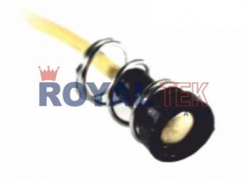 PORTALAMPARA ROYALTEK CHICOTE MIGNON CON ARANDELA Y RESORTE - VENTA EN PAQUETES DE 10 UNIDADES ---